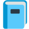 Blue Book emoji on Mozilla